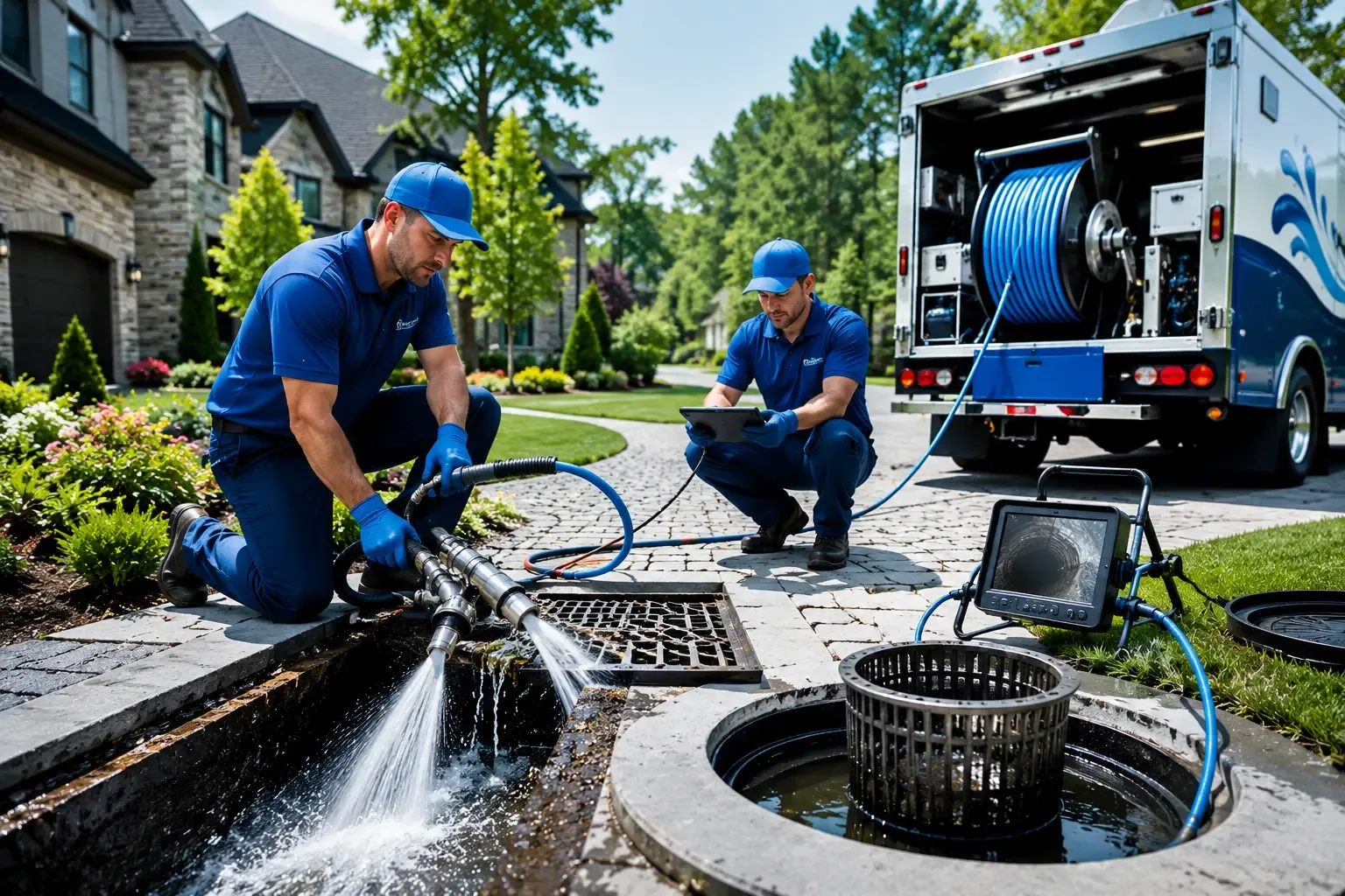 Local outdoor drain cleaning professionals in Rock Island, TX